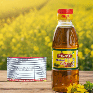 Kacchi Ghani Black Mustard Oil – 200ml