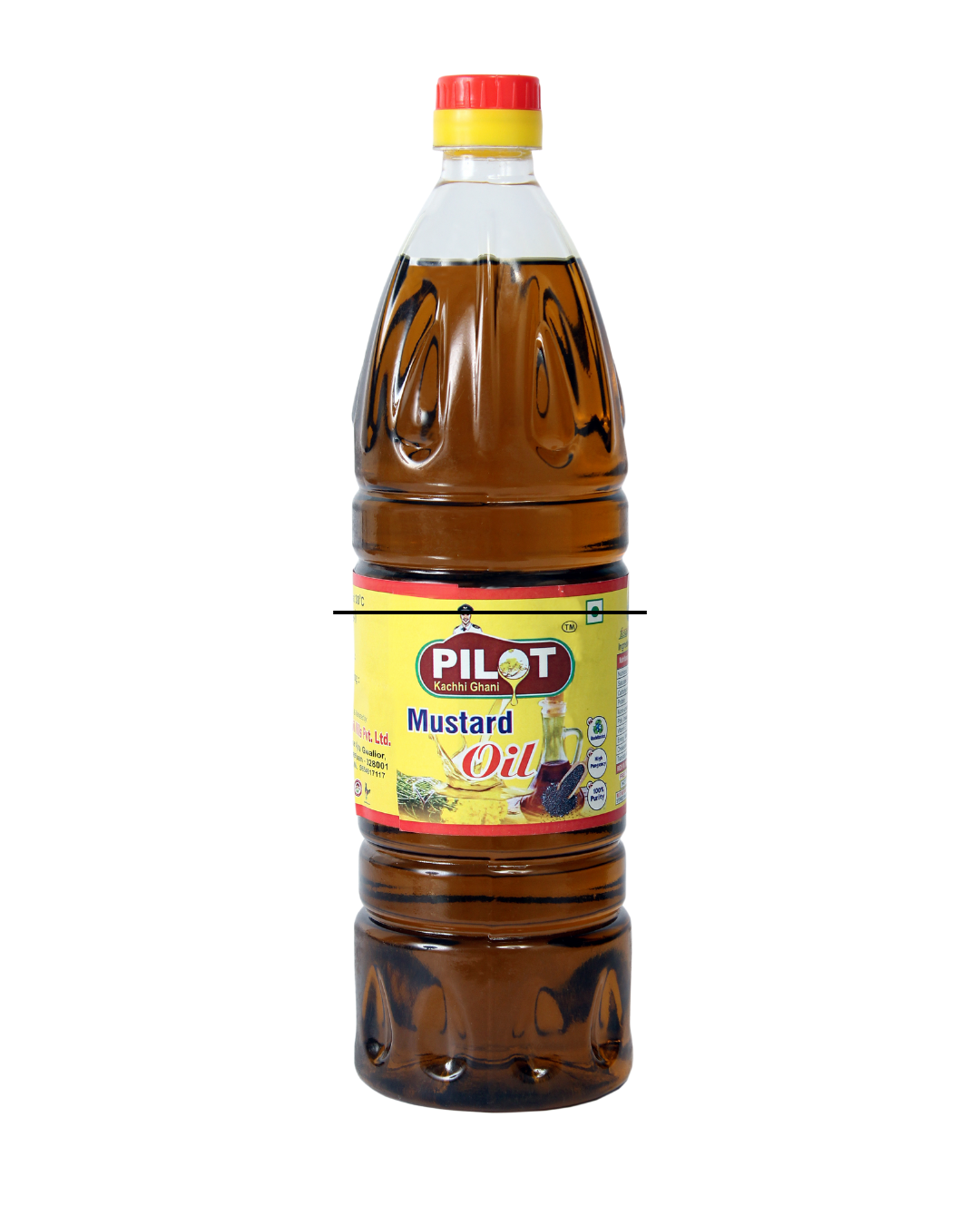 kachi ghnai black mustard oil 1l